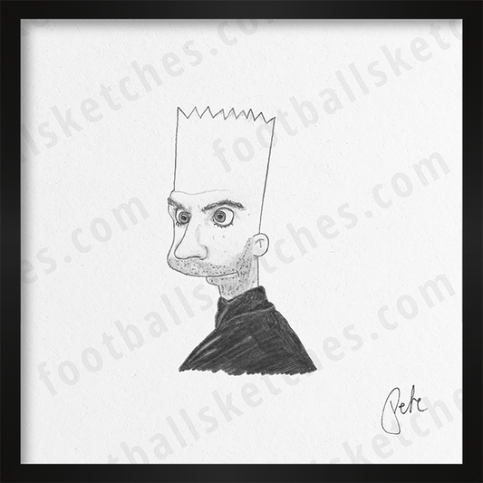 BARTETA Signed print