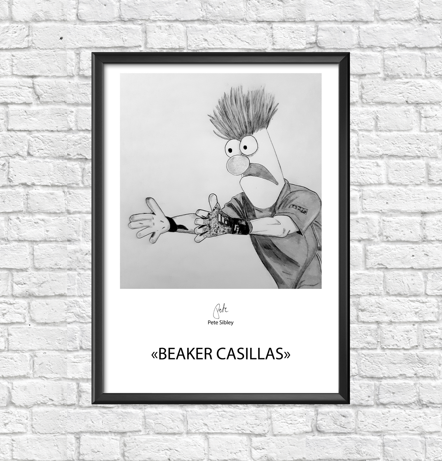 Beaker Casillas artposter