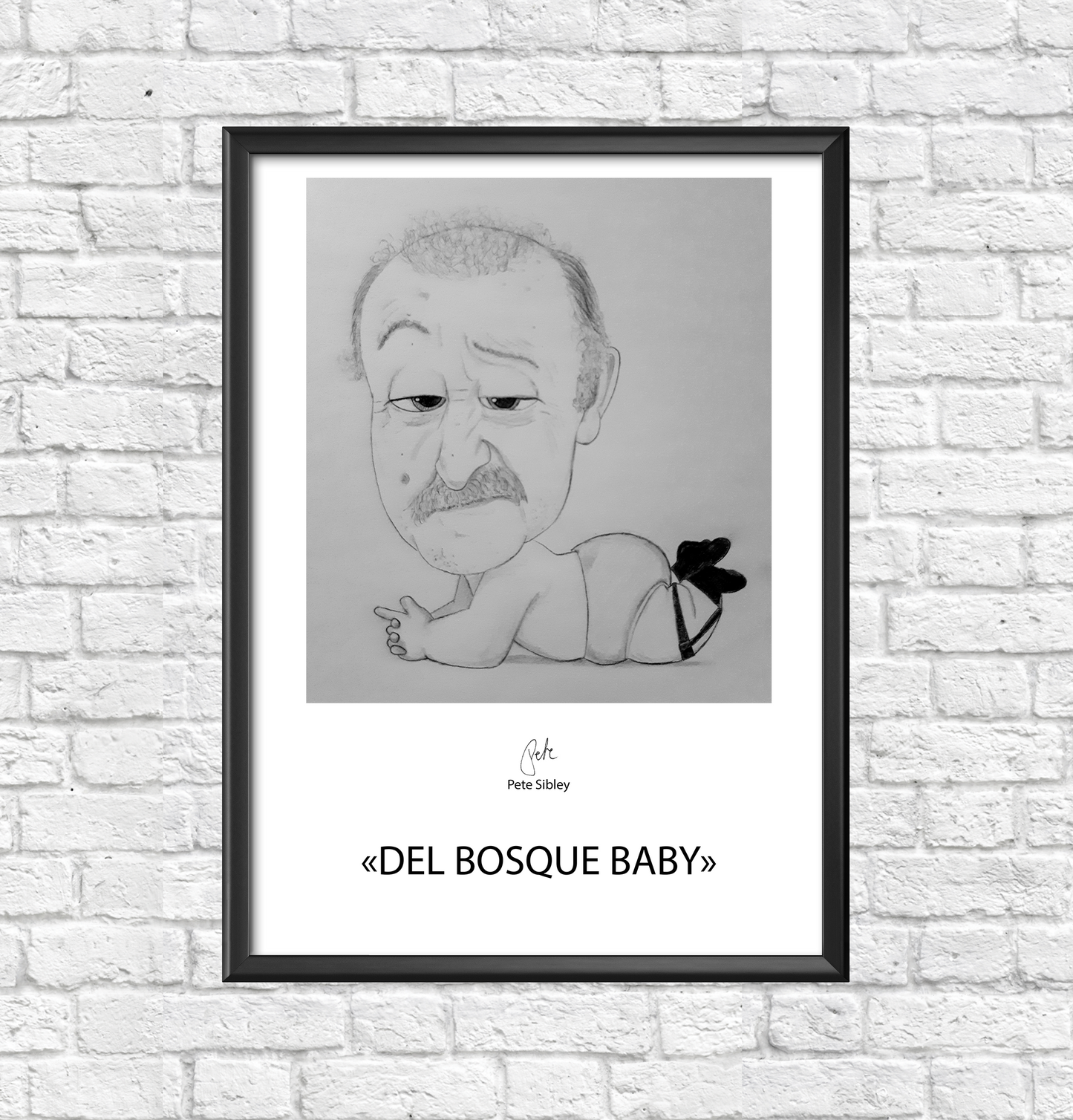 Del Bosque Baby artposter